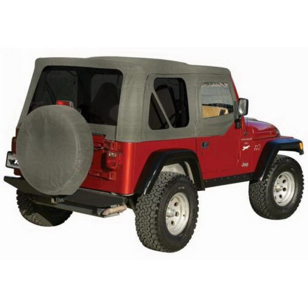 Rampage 1976-1983 Jeep CJ5 Complete Top - Grey Denim Online now