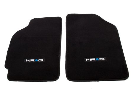 NRG Floor Mats - 88-91 Honda Civic CRX (NRG Logo) - 2pc. Cheap