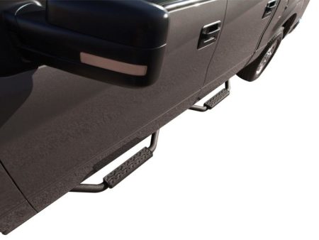 Rampage 1997-2006 Jeep Wrangler(TJ) Side Bar Drop Step Slimline - Black Supply