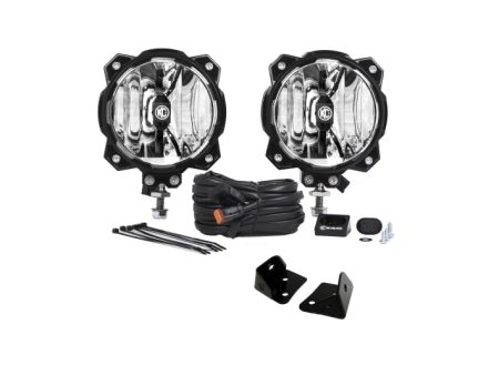 KC HiLiTES 07-18 Jeep JK 6in Pro6 Gravity LED Pillar Mount 2-Light Sys (SAE ECE - 20W Driving Beam) Discount