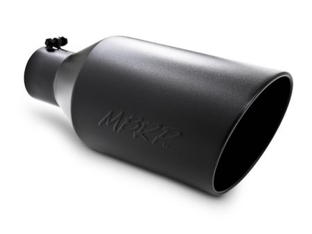 MBRP Universal Tip 8in O.D. Rolled End 4in inlet 18in length Black Online