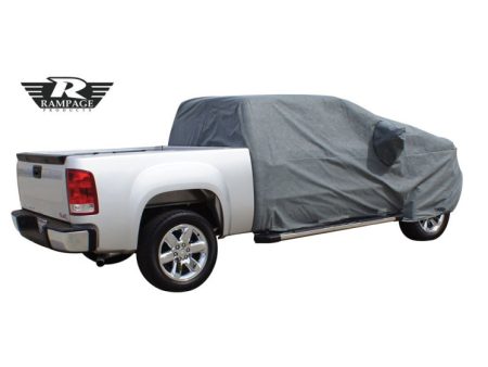 Rampage 1999-2019 Universal Easyfit Truck Cover 4 Layer - Grey Hot on Sale