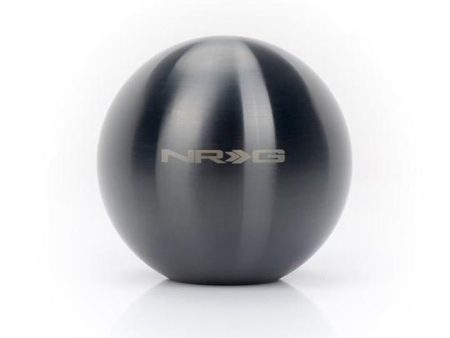 NRG Black Chrome Titanium Round Shifter Heavy Weight Hot on Sale