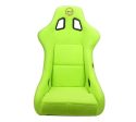 FRP Bucket Seat PRISMA Edition - Medium (Neon Green  Pearlized Back) Online Sale