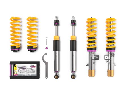 KW Coilover Kit V3 2021+ BMW 4 Series Coupe 4WD (G22) w o Electronic Suspension Online Sale