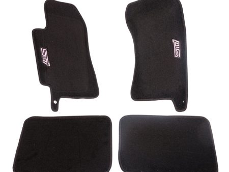 NRG Floor Mats - 04-07 Subaru WRX STI (STi Logo) - 4pc. Discount