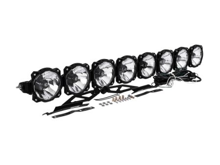 KC HiLiTES 05-17 Toyota Tacoma 50in. Pro6 Gravity LED 8-Light 160w Combo Beam Overhead Light Bar Sys Supply