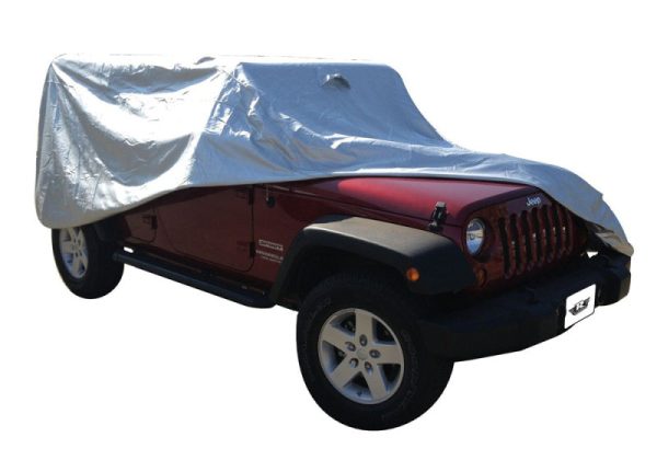 Rampage 2007-2018 Jeep Wrangler(JK) Car Cover Multiguard - Silver Online now