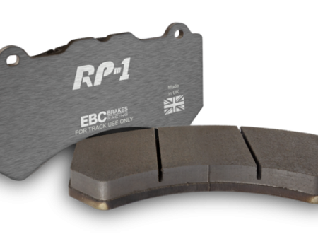 EBC Racing 2020+ Toyota GR Supra 2.0L 3.0L (w 13.6in Rear Rotor) RP-1 Race Rear Brake Pads For Cheap