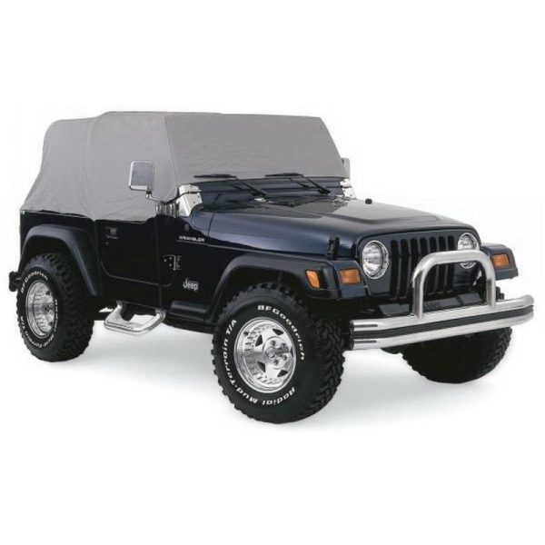 Rampage 1992-1995 Jeep Wrangler(YJ) Cab Cover With Door Flaps - Grey Online Hot Sale