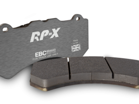 EBC Racing 12-14 Volkswagen Golf R (Mk6) 2.0T RP-X Race Rear Brake Pads on Sale