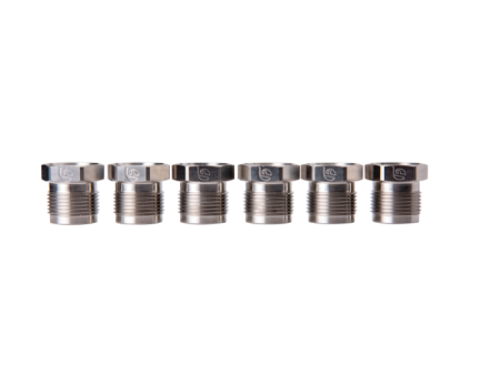 Fleece Performance 03-22 Dodge 2500 3500 5.9L 6.7L Stainless Steel Fuel Supply Tube Nuts Discount