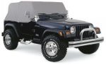 Rampage 1992-1995 Jeep Wrangler(YJ) Cab Cover With Door Flaps - Grey Online Hot Sale