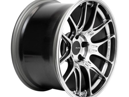 Enkei GTC02 18x10.5 5x114.3 15mm Offset 75mm Bore Hyper Silver Wheel Hot on Sale