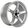 Enkei Kojin 18x9.5 15mm Offset 5x114.3 Bolt Pattern 72.6mm Bore Dia Matte Silver Wheel Sale