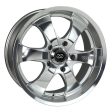 Enkei M6 Universal Truck & SUV 20x9 30mm Offset 6x139.7 Bolt Pattern 78mm Bore Mirror Finish Wheel on Sale