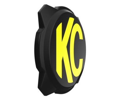 KC HiLiTES 6in. Hard Cover for Gravity Pro6 LED Lights (Single) - Black w Yellow KC Logo Online now