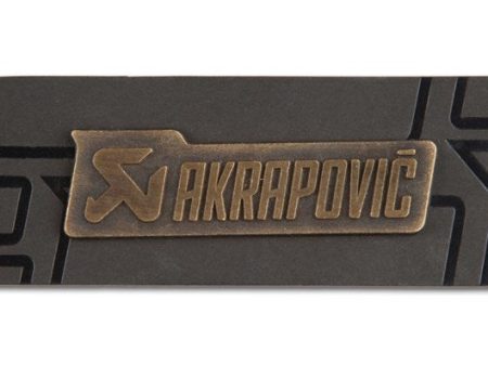 Akrapovic Brass sign badge For Sale