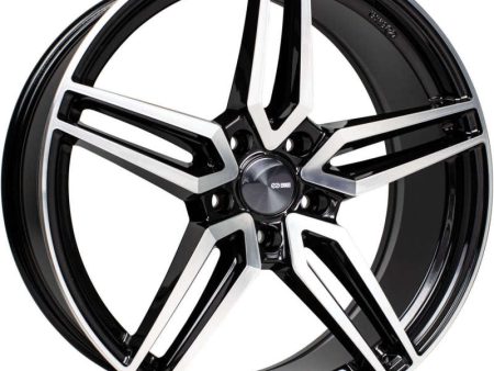 Enkei Victory 18x8 5x114.3 40mm Offset 72.6mm Bore Black Machined Wheel For Cheap