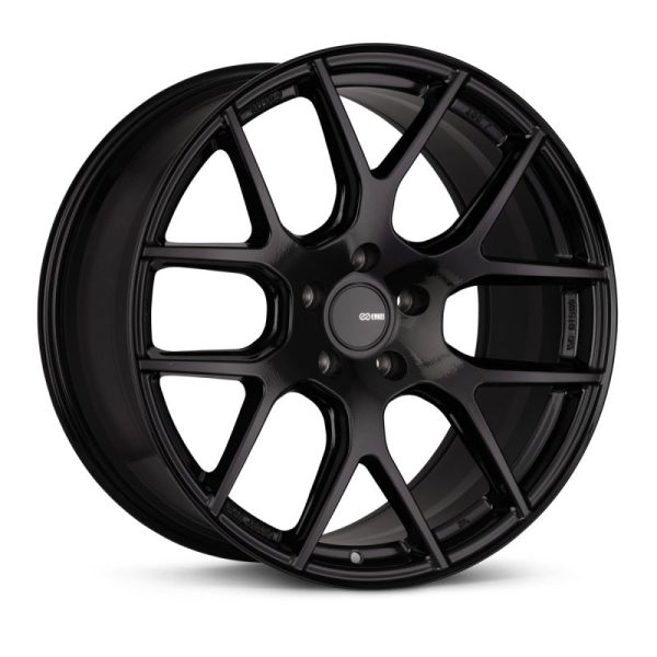 Enkei XM-6 18x8 5x112 45mm Offset 72.6mm Bore Gloss Black Wheel For Cheap