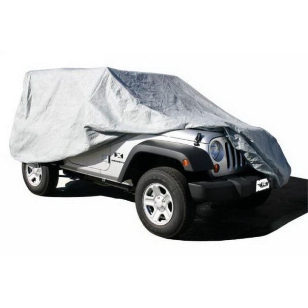 Rampage 2007-2018 Jeep Wrangler(JK) Car Cover - Grey Online Sale