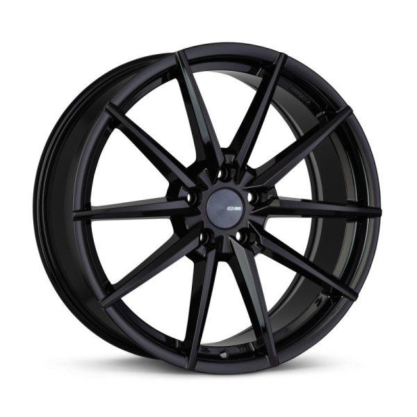 Enkei Hornet 18x8 5x100 45mm Offset 72.6mm Bore Gloss Black Wheel on Sale