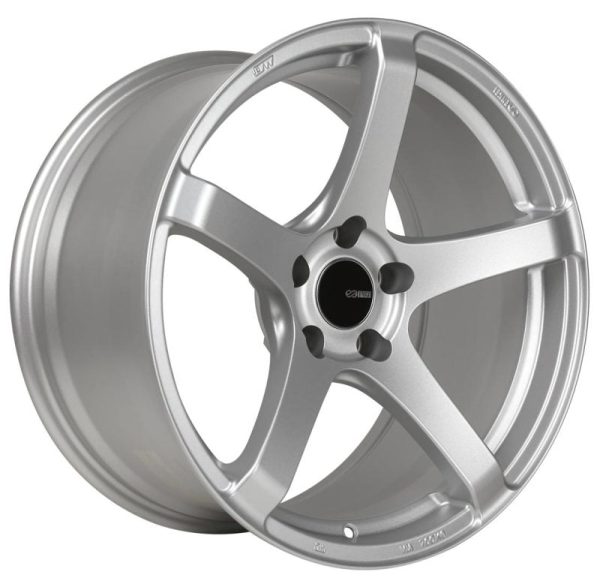 Enkei Kojin 18x8 40mm Offset 5x114.3 Bolt Pattern 72.6mm Bore Dia Matte Silver Wheel Online Hot Sale