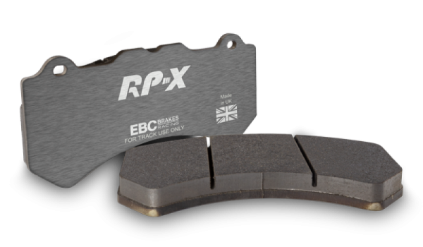 EBC Racing 2020+ Toyota GR Supra 2.0T 3.0T (w 13.6in Rear Rotor) RP-X Race Rear Brake Pads on Sale